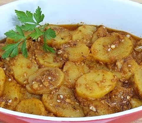 Patatas chips al microondas