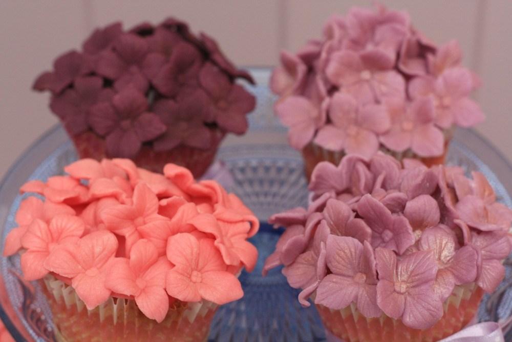 Cupcakes floridos
