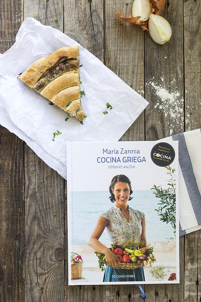 empanada griega de puerros
