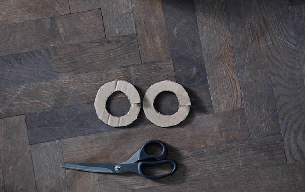 pompones de lana paso a paso