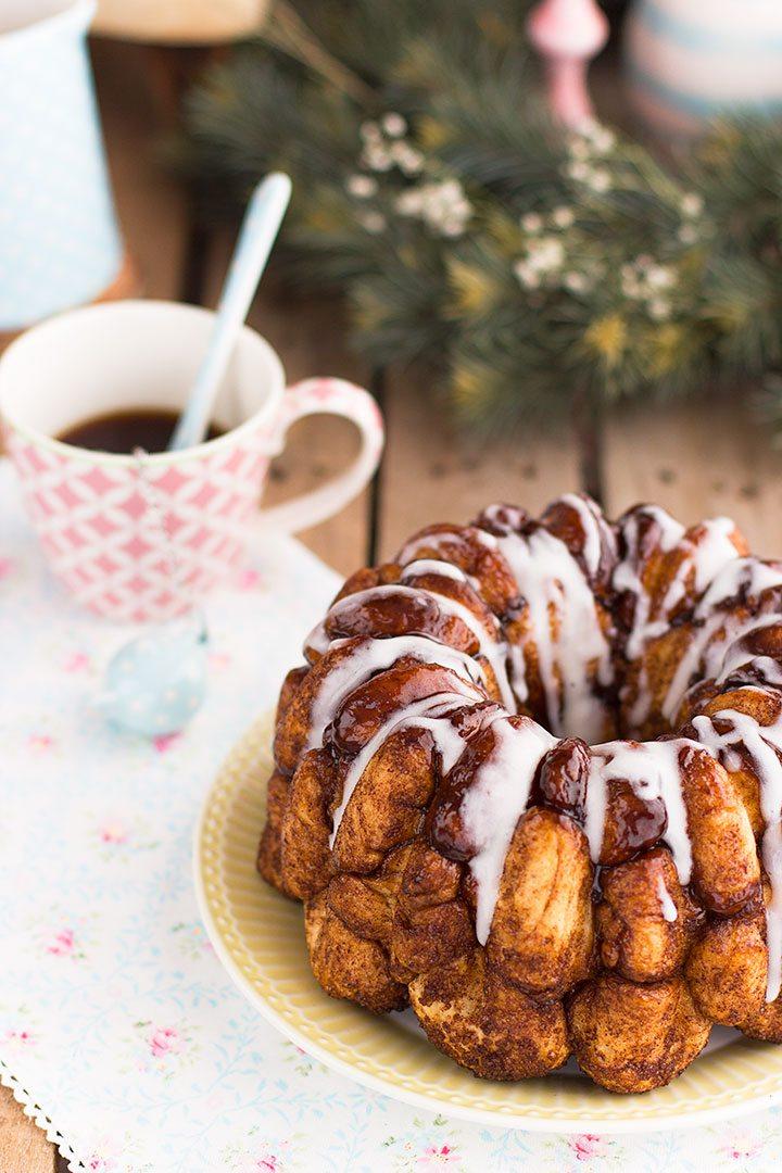 Monkey Bread Bollo de canela a trocitos