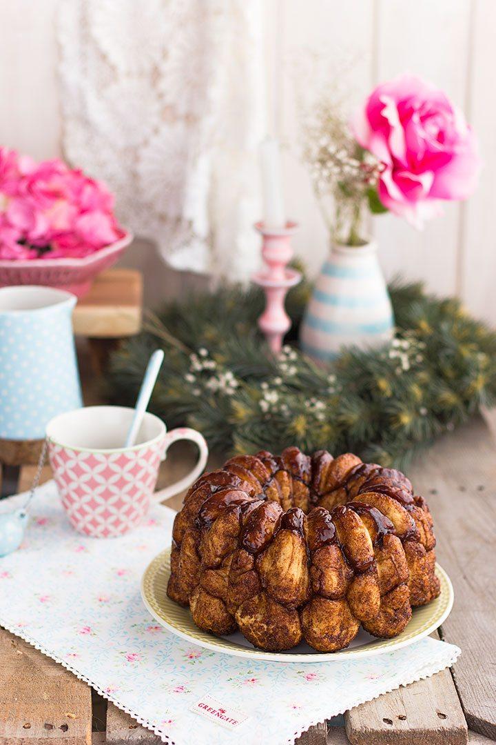 Monkey Bread Bollo de canela a trocitos