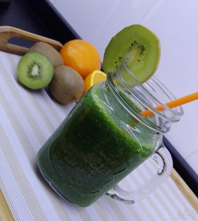Smoothie verde.