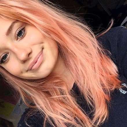 Tinte blorange1 rosa anaranjado con raices rojizas Ellahoy.es