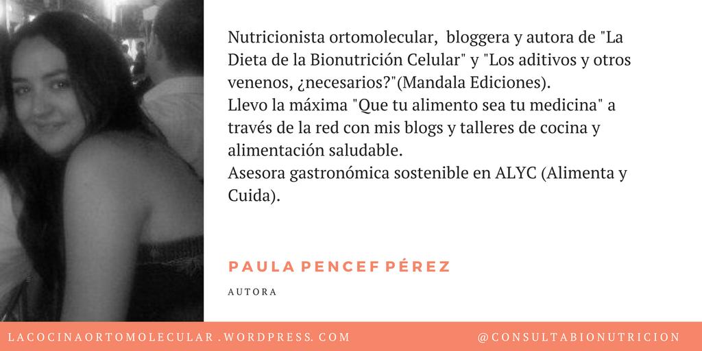Paula Pencef Pérez-Nutricionista