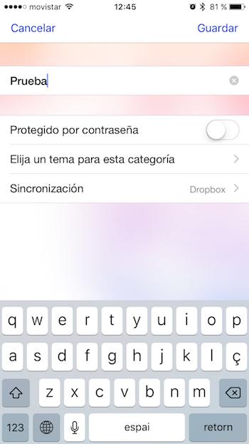 onesafe categorias nueva