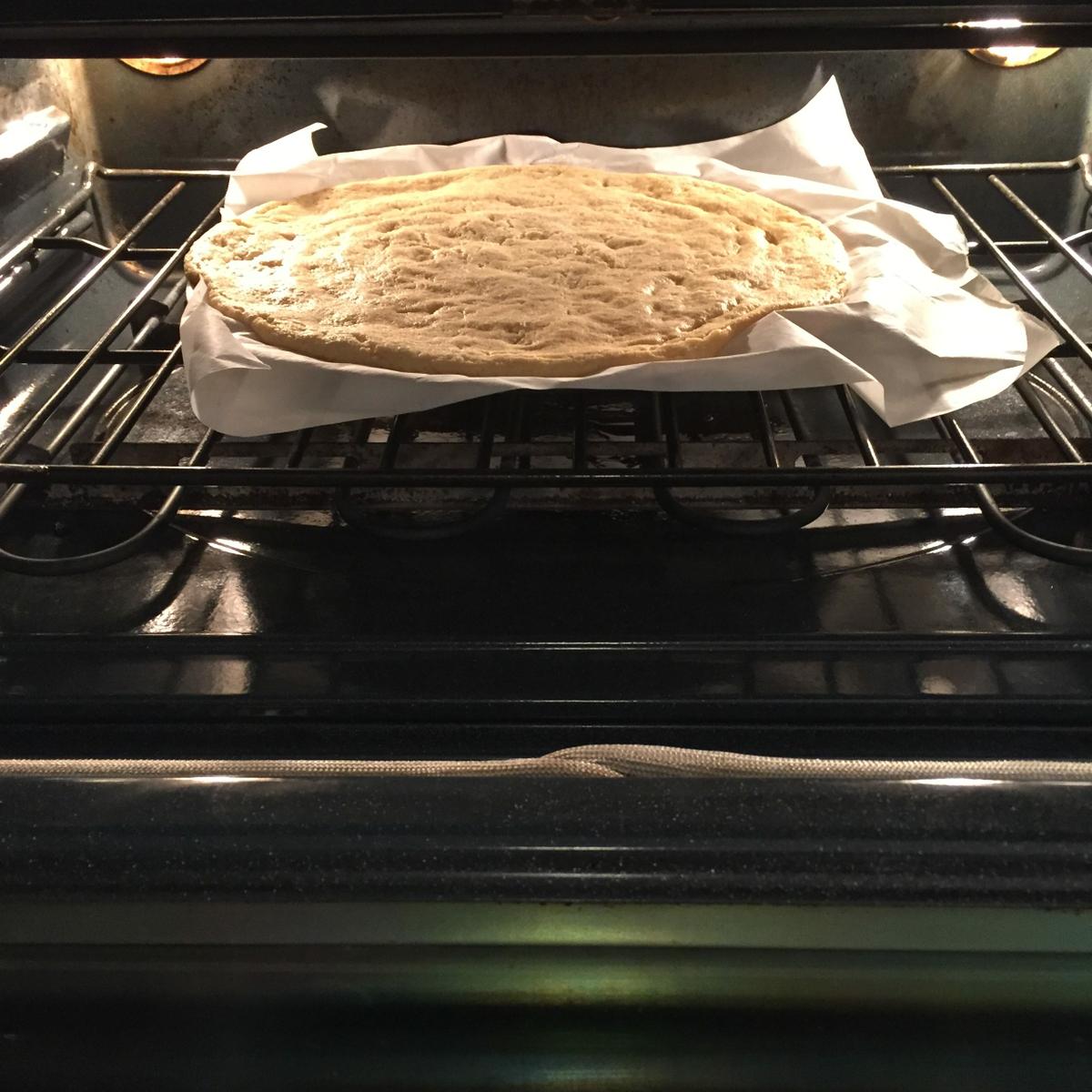 Receta de Pizza de Frutas o tarta de frutas.