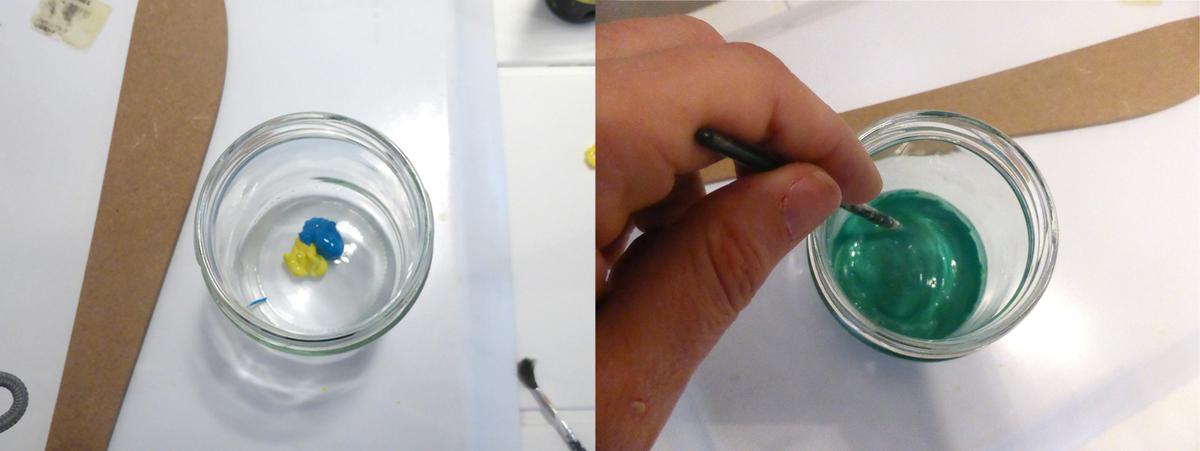 diy pantone greenery