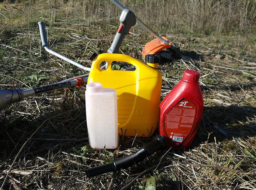 desbrozadora combustible