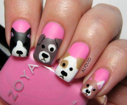 20 ideas de diseños de uñas decoradas de animales | Belleza