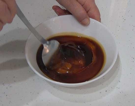 solomillo caramelizado con sesamo