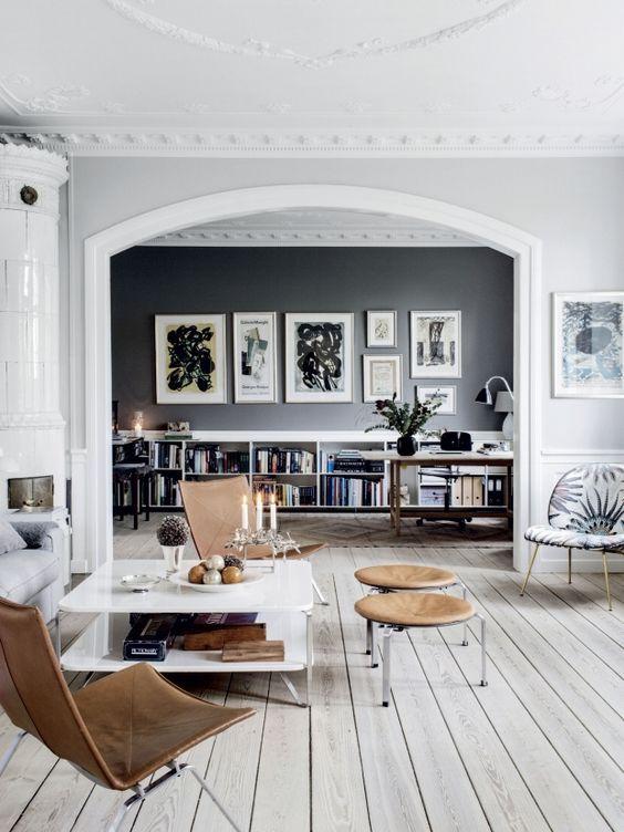 opened living room