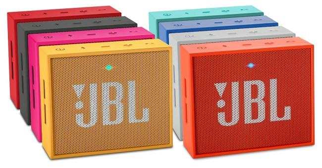 Altavoces bluetooth JBL GO en varios colores