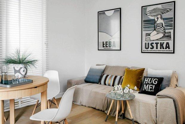 sofa sin estar frente a la tv