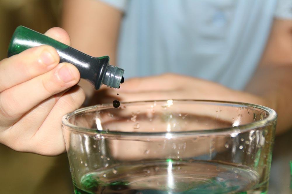 pintura de dedos comestible casera