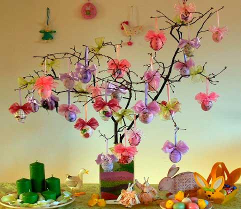 huevos-para-decorar,-centro-de-mesa-decorado-con-huevos-decorados