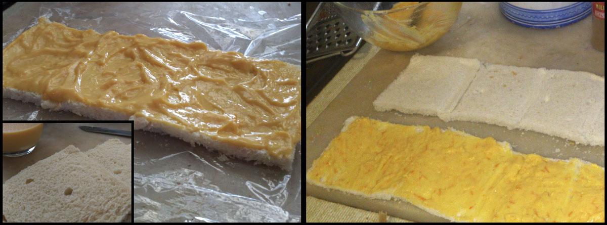 Rellenar las torrijas