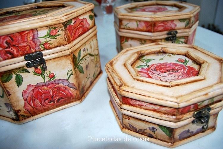 Conjunto-cajas-vintage-añejo-antiguo