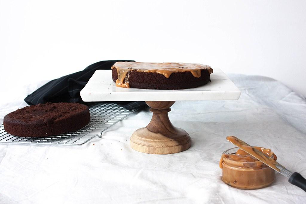 Receta tarta Guinness