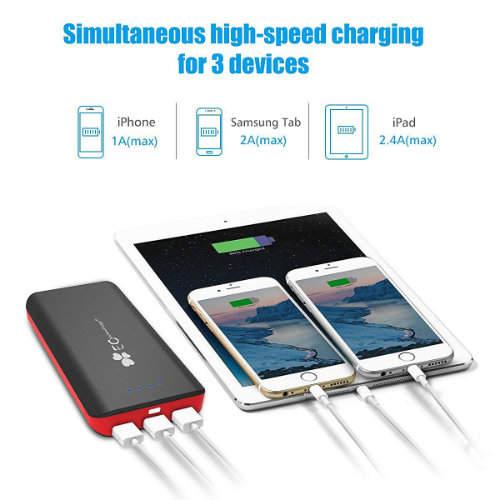 carga simultanea en power bank