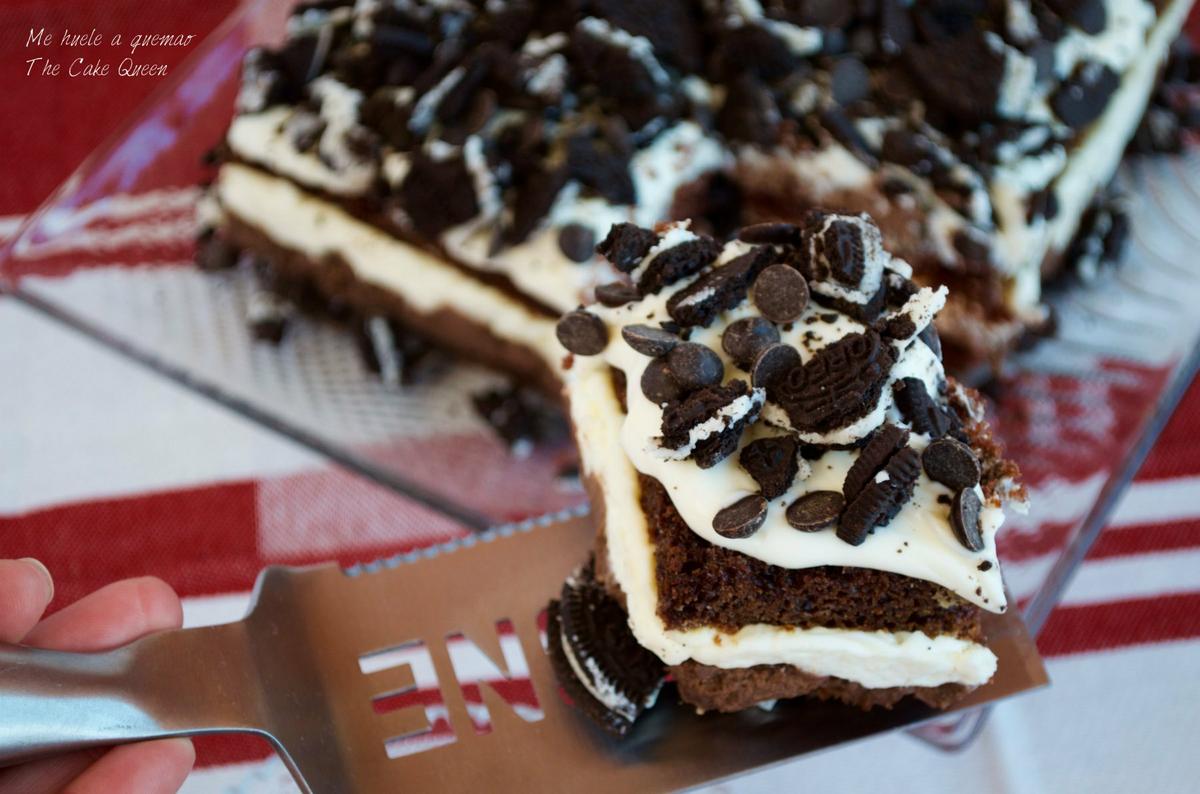 Tarta de chocolate y oreo pecaminosa