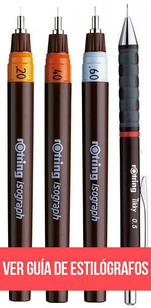 ver guia de estilografos