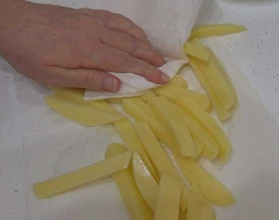 como hacer patatas fritas sin aceite