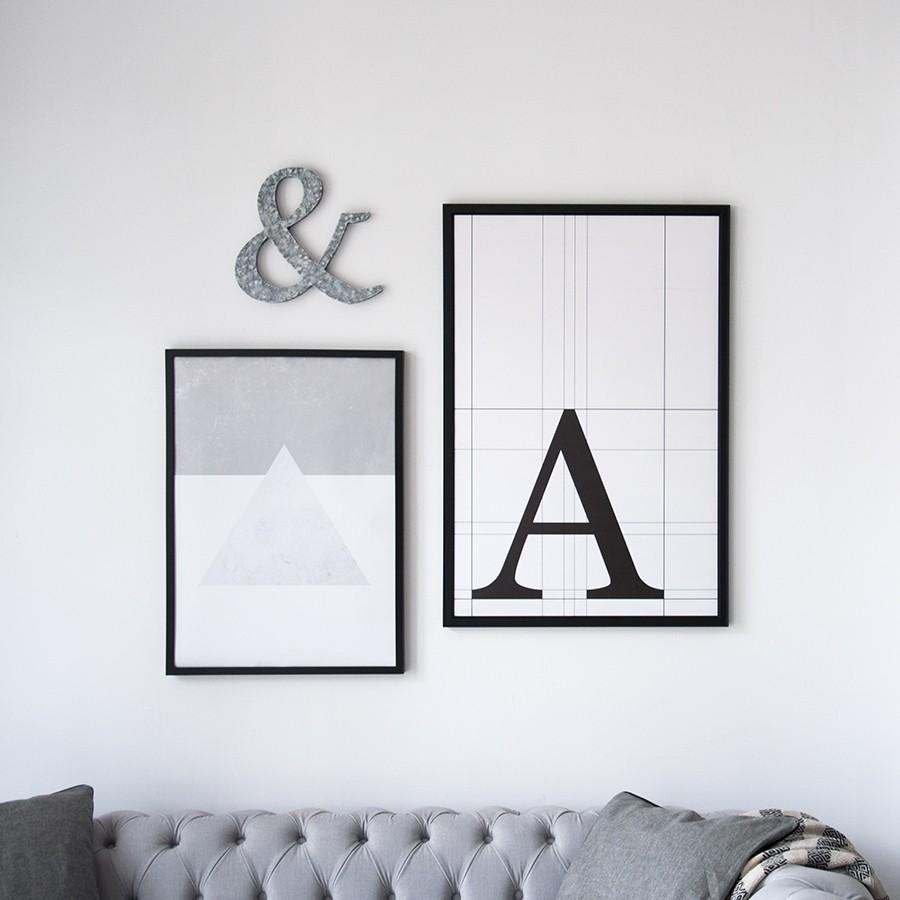 Decorar una entrada con estilo nórdico láminas