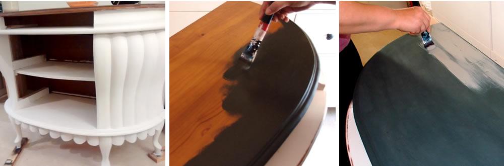 cómoda restaurada con chalk paint