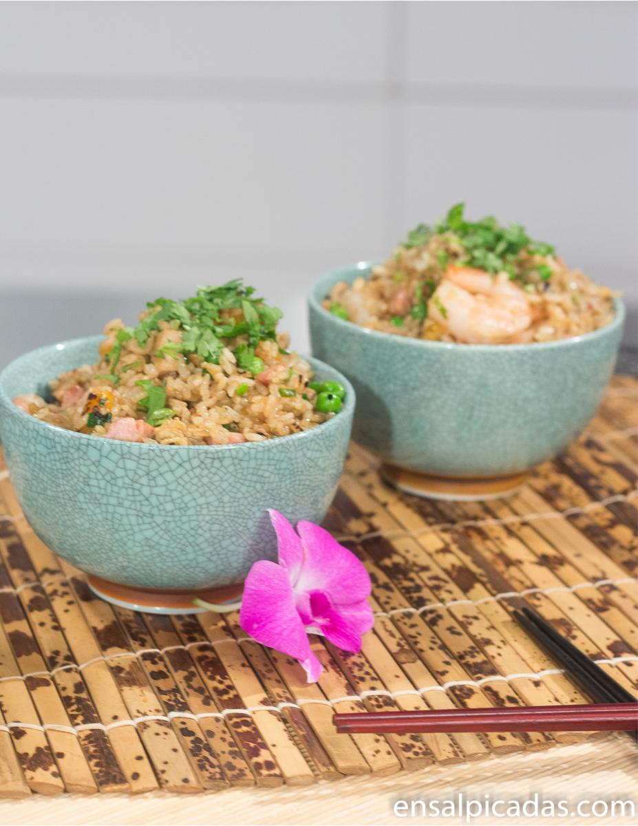 Receta de Arroz Chino Latino