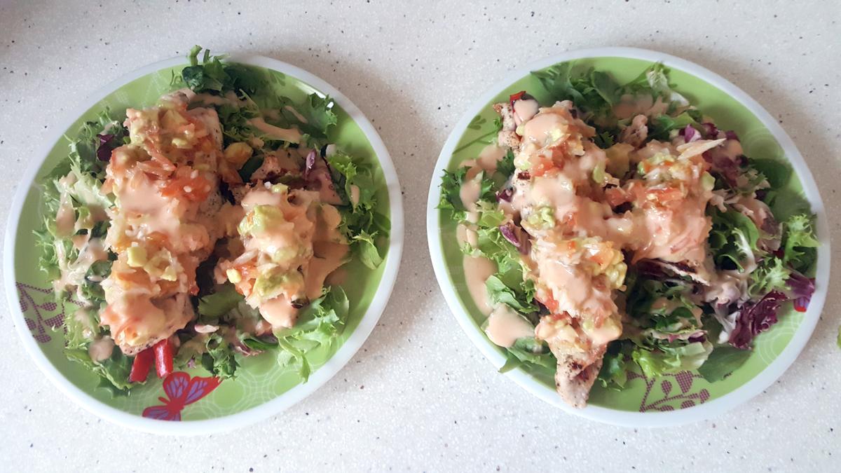 Mexican chicken rolls