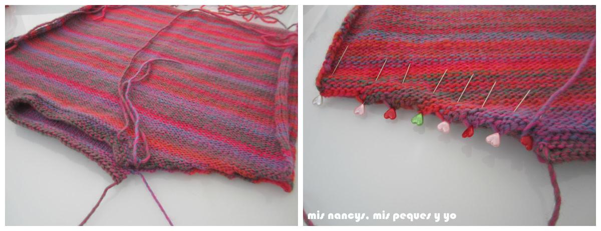 mis nancys, mis peques y yo, Tutorial DIY como coser un jersey de lana, coser el otro hombro