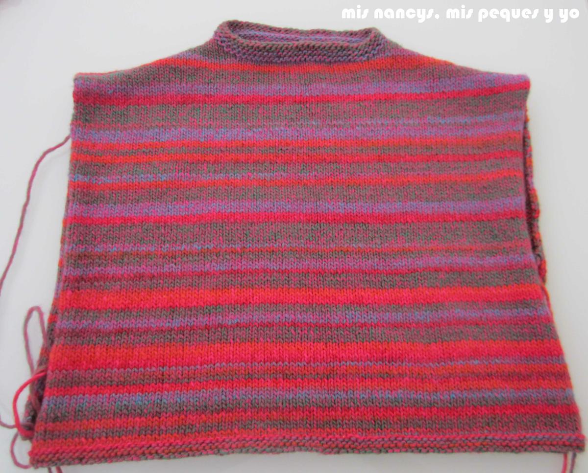 mis nancys, mis peques y yo, Tutorial DIY como coser un jersey de lana, cuello terminado