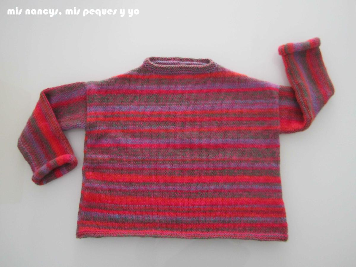 mis nancys, mis peques y yo, Tutorial DIY como coser un jersey de lana, jersey terminado sin bufanda