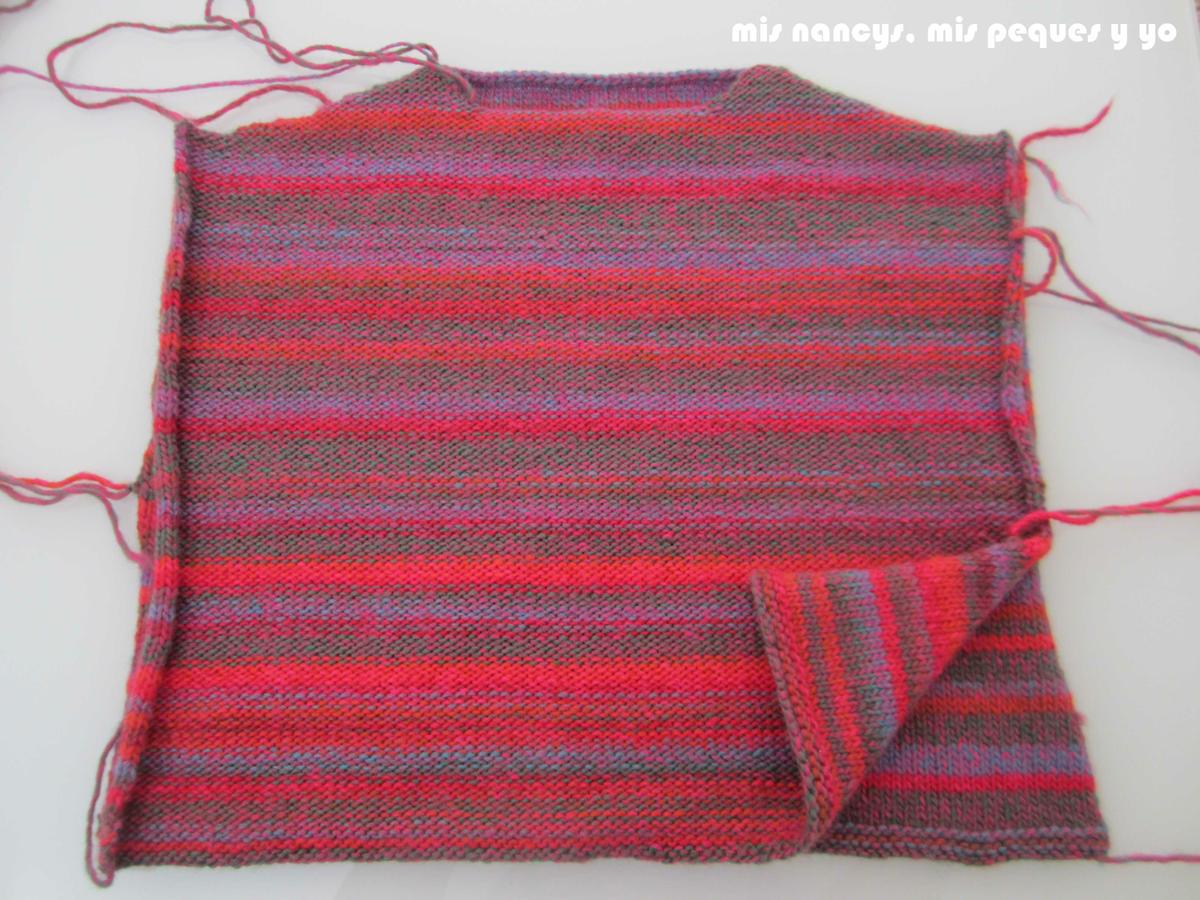 mis nancys, mis peques y yo, Tutorial DIY como coser un jersey de lana, enfrentar delantero y trasero