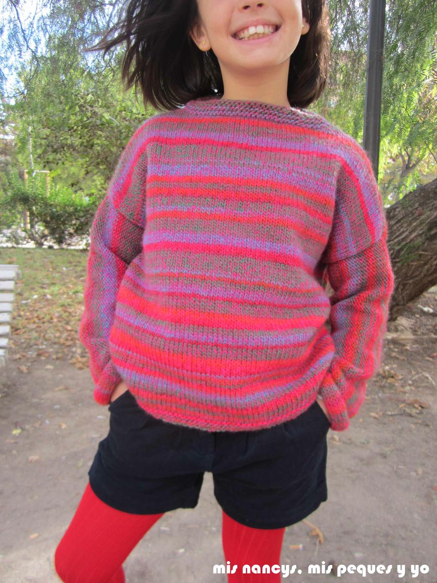 mis nancys, mis peques y yo, Tutorial DIY como coser un jersey de lana, jersey de lana Katia invierno