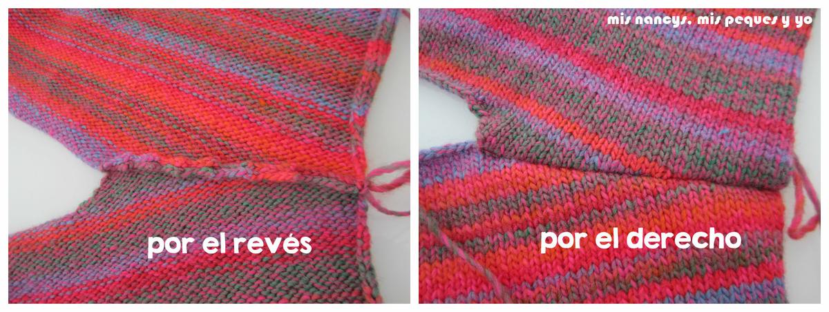 mis nancys, mis peques y yo, Tutorial DIY como coser un jersey de lana, costura hombro