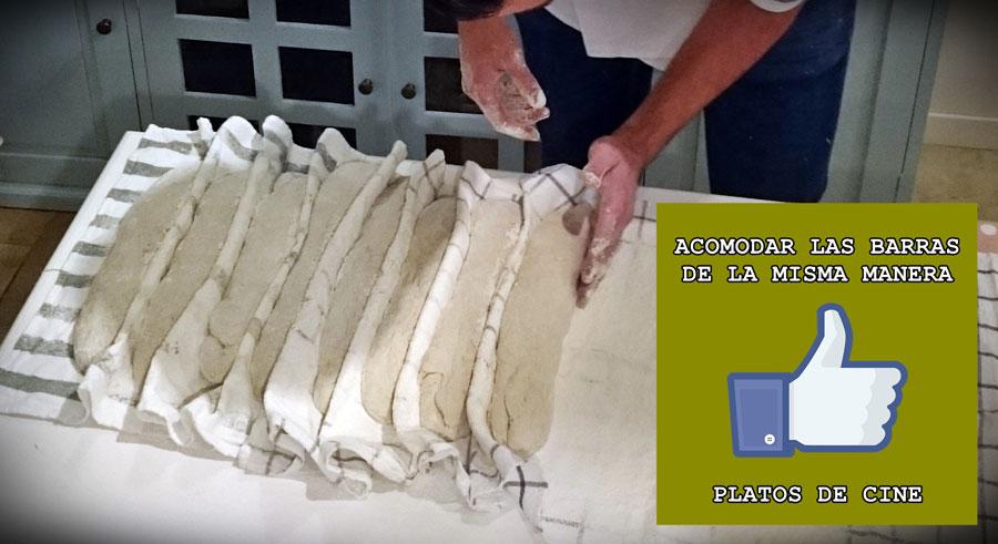 Cómo hacer barras de pan casero