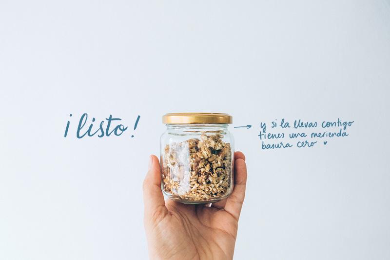 Granola maravillosa · ¡Listo!