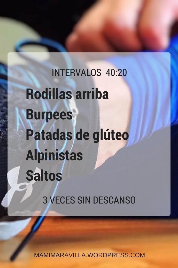 Rutina de ejercicio para quemar grasa