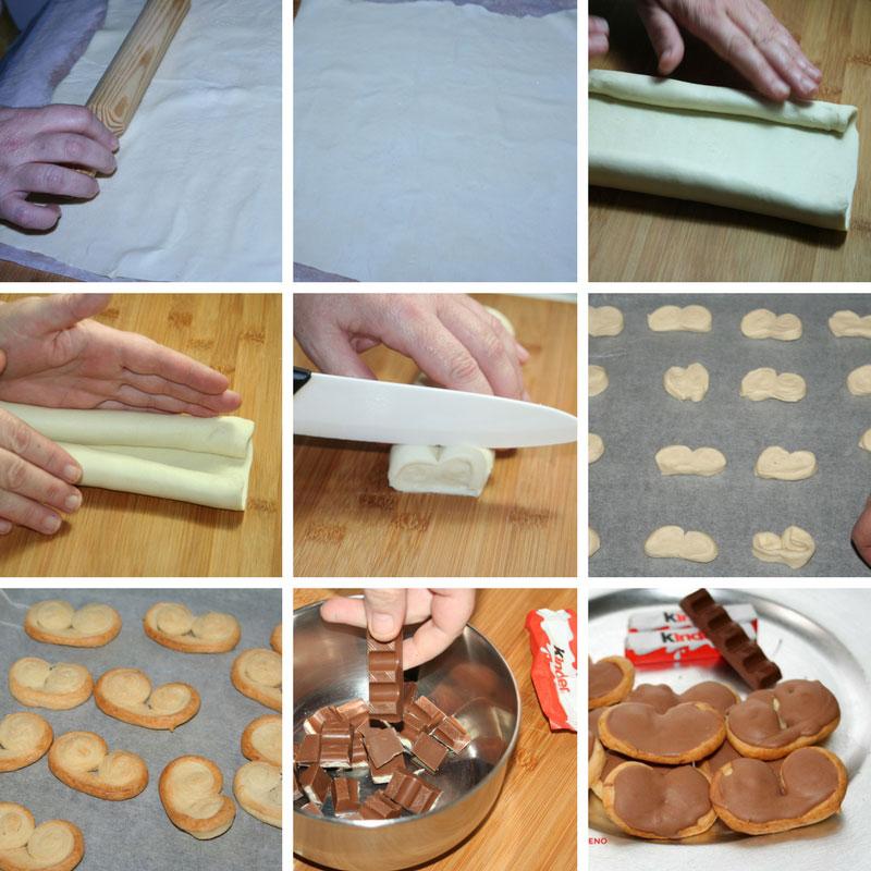 receta palmeritas de kinder bueno