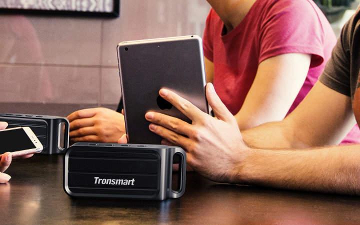 analisis review de Tronsmart Element T2 y Tronsmart Element T1 altavoz bluetooth inalámbrico portátil con Bluetooth 4.2 tecnología TWS True Wireless Stereo y resistente al agua compatible tanto con Android como iOS