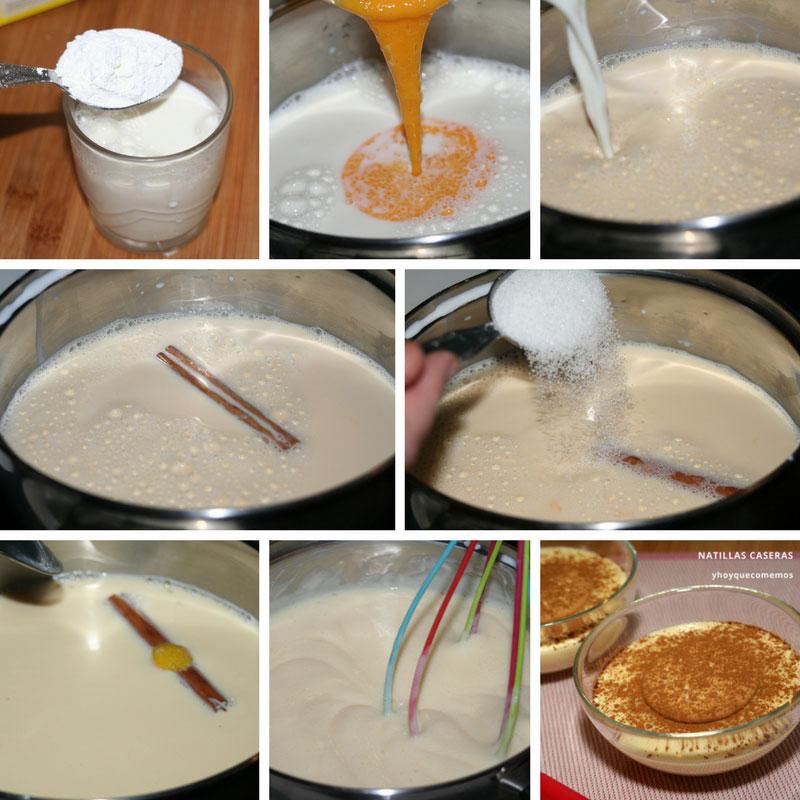 receta natillas caseras