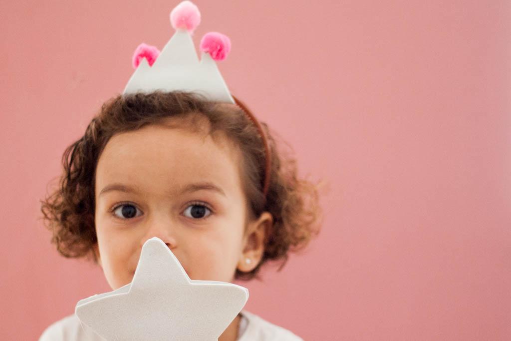 Corona de princesa de goma eva