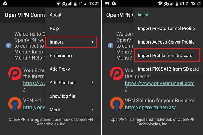 Configurar OpenVPN para Android e iOS cliente OpenVPN connect y como crear el archivo .ovpn