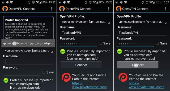 Como configurar OpenVPN en Android e iOS 01