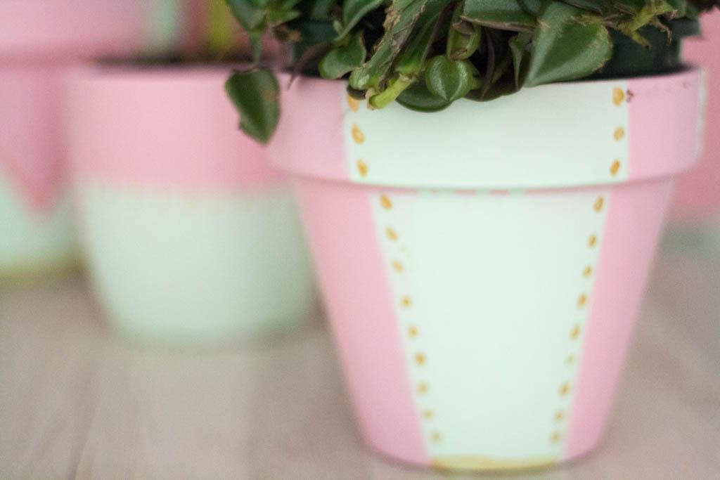 como decorar macetas