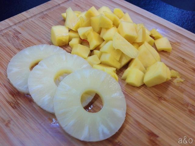 Lavamos bien todas las frutas.