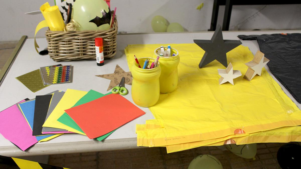 cumpleaños infantil de batman con la batcueva