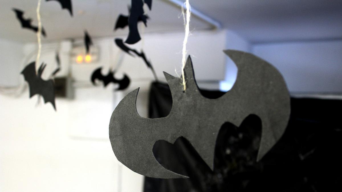 cumpleaños infantil de batman con la batcueva